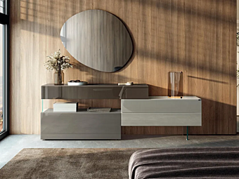 Стеклянный комод 36E8 1477 LAGO 1477 Стеклянный комод 36E8 1477 LAGO 1477 фабрика LAGO из Италии