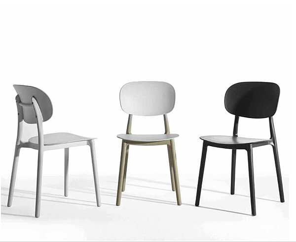 Стул из металла и полипропилена ARREX A09 фабрика ARREX из Италии. Фото №1