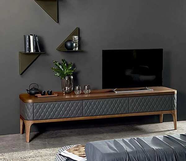 Тумба под ТV TONIN CASA Modern Collection TIFFANY - T6447 фабрика TONIN CASA из Италии. Фото №2