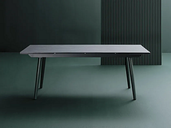 Раскладной стол из порошкового окрашенного алюминия для сада VARASCHIN Ellisse 2403 фабрика VARASCHIN из Италии