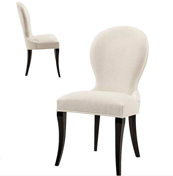 Стул из массива дерева с мягкой обивкой DECORA ( LCI STILE) N013L фабрика DECORA ( LCI STILE) из Италии. Фото №5