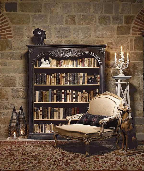 Книжный шкаф CHELINI 2129 фабрика CHELINI из Италии. Фото №1