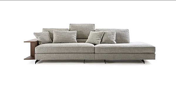 Секционный диван с обивкой из ткани Frigerio Davis Book 12138 фабрика Frigerio из Италии. Фото №6