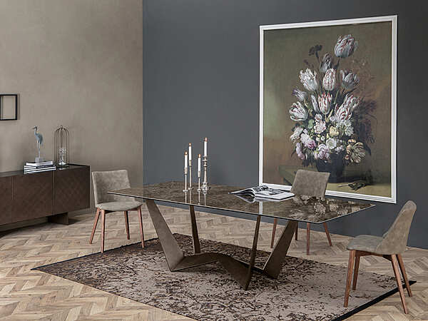 Стол TONIN CASA Tavoli e Sedie REVERSE - T8094 фабрика TONIN CASA из Италии. Фото №2