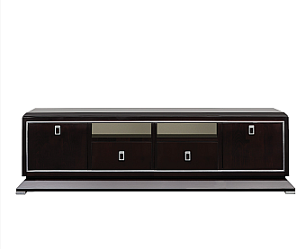 Тумба под TV с металлическими элементами и ящиками DECORA ( LCI STILE) D0216 фабрика DECORA ( LCI STILE) из Италии