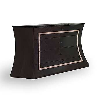 Деревянный комод CARPANELLI Cartesio Scuro CO27B фабрика CARPANELLI из Италии