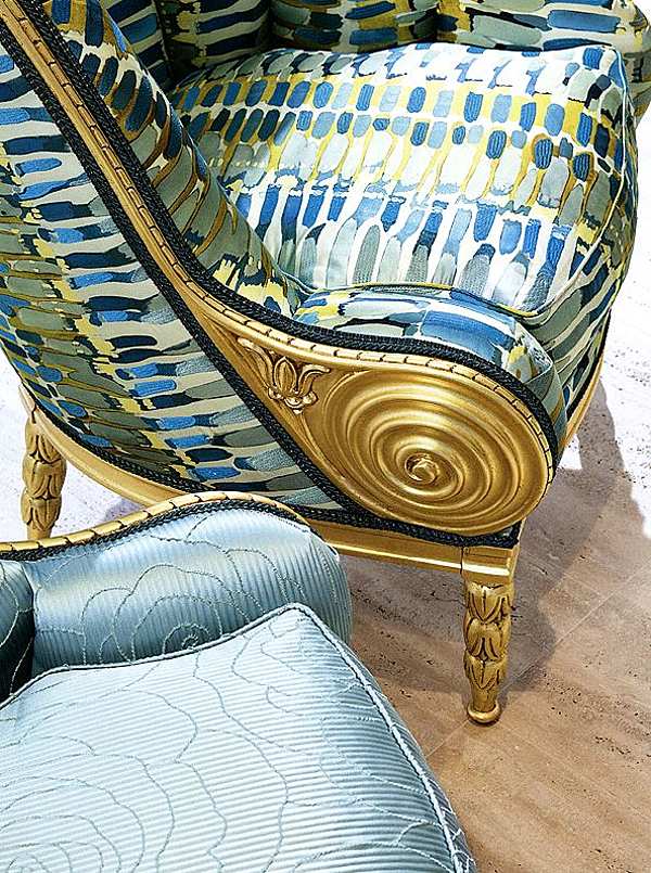 Кресло ANGELO CAPPELLINI NUANCE CASINO ROYALE 0052 фабрика ANGELO CAPPELLINI из Италии. Фото №4