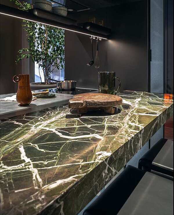 Кухня итальянская современная CESAR CUCINE Unit Pocret NEWS EUROCUCINA Composition Two фабрика CESAR CUCINE из Италии. Фото №2