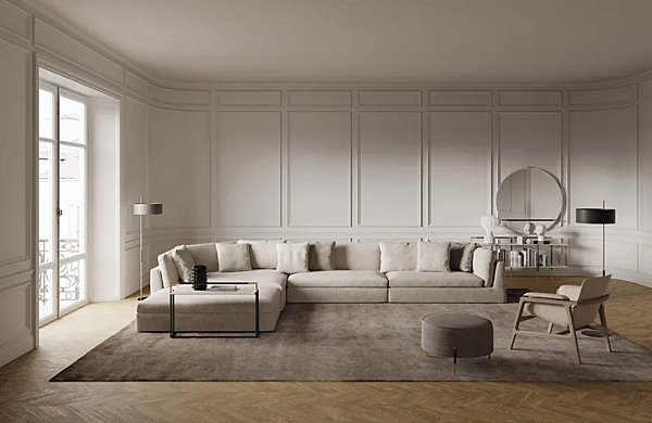 Боковой столик из порцеланового камня Frigerio Kevin 16609 фабрика Frigerio из Италии. Фото №3