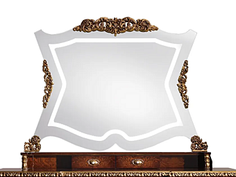 Зеркало с подсветкой настольное из стекла A.R.ARREDAMENTI Grand Royal 1480/S