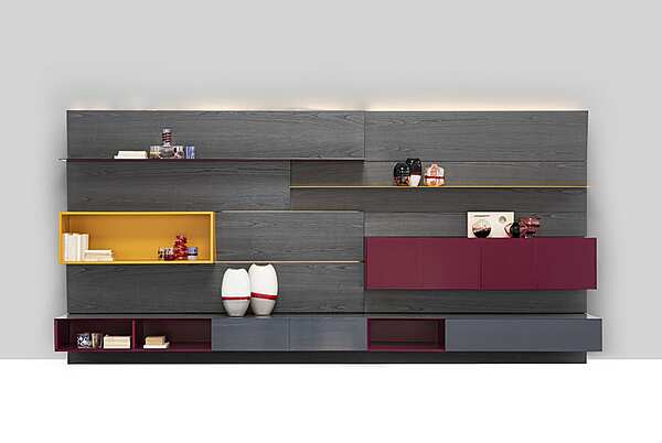 Стенка IL LOFT Mobili - Wooden Furnitures FLG03 фабрика IL LOFT из Италии. Фото №1