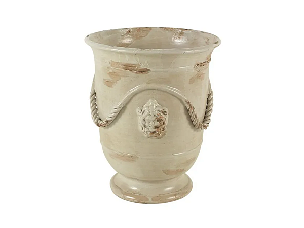 Керамический горшок для растений Arcaica L_Antica Deruta AC/1145/C/45/B, AC/1145/C/45/G, AC/1145/C/45/W, AC/1145/C/45/Y фабрика L'Antica Deruta из Италии. Фото №3