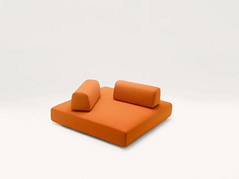 Диван со съемным чехлом из ткани PAOLA LENTI Orlando B77A