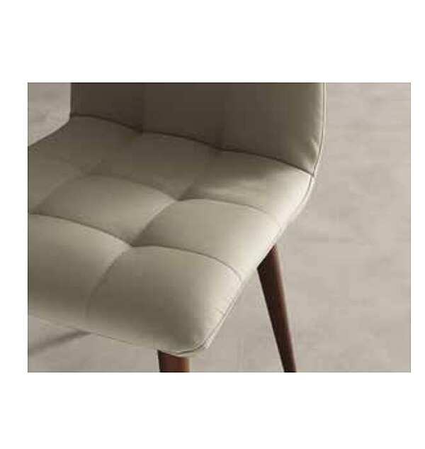 Стул из массива дерева, металла и эко-кожи ARREX A130 фабрика ARREX из Италии. Фото №2