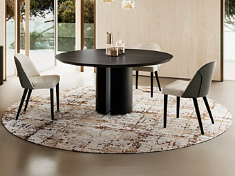 Ковер из ткани однотонного цвета Eforma коллекции Alice фабрика Eforma из Италии