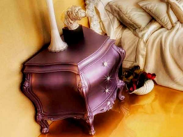 Тумбочка ASNAGHI INTERIORS AID01603 фабрика ASNAGHI INTERIORS из Италии. Фото №1