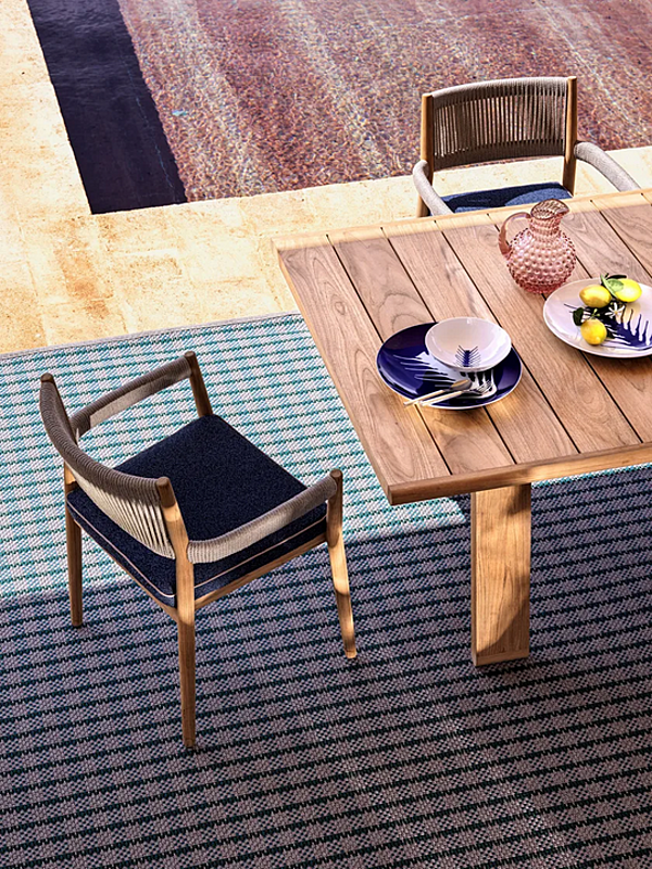 Набор из 2 фарфоровых подставных тарелок CASSINA Neige GNR CP 03 фабрика CASSINA из Италии. Фото №11
