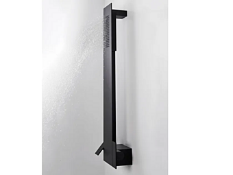 Настенный душевой панель из анодированного алюминия с верхним душем AGAPE SEN фабрика Agape из Италии