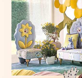 Кресло ALTA MODA Cirl and Boy HAPPY FLOWE Кресло ALTA MODA Cirl and Boy HAPPY FLOWE фабрика ALTA MODA из Италии