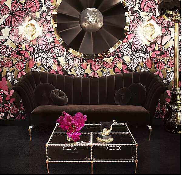 Диван Caprichosa Fully Upholstered KOKET KKGP104 фабрика KOKET из Италии. Фото №8