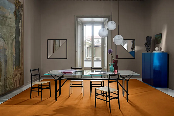 Ваза из blown glass кораллового цвета CASSINA 08821, 08823 фабрика CASSINA из Италии. Фото №13