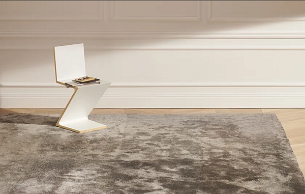 Прямоугольный тканевый ковер однотонный CASSINA In Touch фабрика CASSINA из Италии. Фото №3