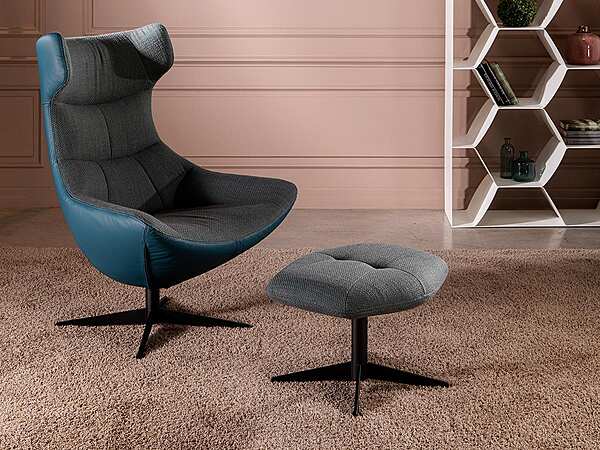 Кресло TONIN CASA Modern Collection DOLCE VITA T8036 фабрика TONIN CASA из Италии. Фото №4