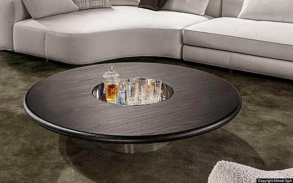 Журнальный стол MINOTTI Helene Hannes Peer фабрика Minotti из Италии. Фото №4