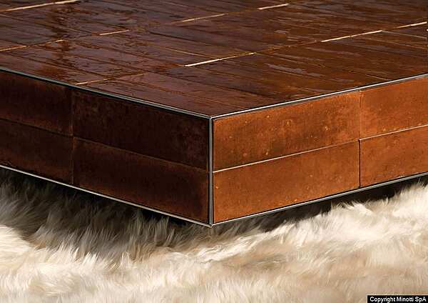 Журнальный стол MINOTTI Andrée Hannes Peer фабрика Minotti из Италии. Фото №6