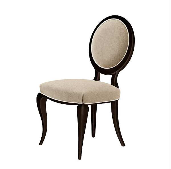 Стул из массива дерева с мягкой обивкой DECORA ( LCI STILE) N032L фабрика DECORA ( LCI STILE) из Италии. Фото №1