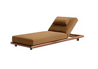 Шезлонг садовый RUGIANO Amalfi PUAM/S1 фабрика RUGIANO из Италии