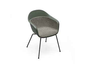 Кресло с подлокотниками из материала Kristalia ELEPHANTINO 05ELH03