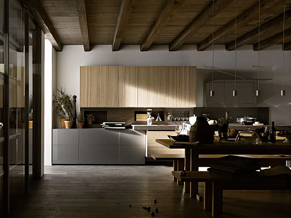 Кухня с фасадами из ели VALCUCINE  Artematica Tactil фабрика VALCUCINE из Италии. Фото №10
