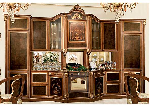 Кухня из массива дерева FRATELLI RADICE 300 фабрика FRATELLI RADICE из Италии. Фото №1