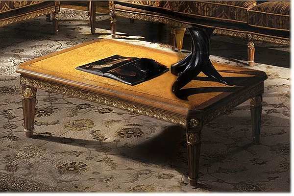 Стол журнальный ANGELO CAPPELLINI SITTINGROOMS Tieck 6931/13 фабрика ANGELO CAPPELLINI из Италии. Фото №1