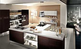 Элитная кухня HOME CUCINE frontali wengè