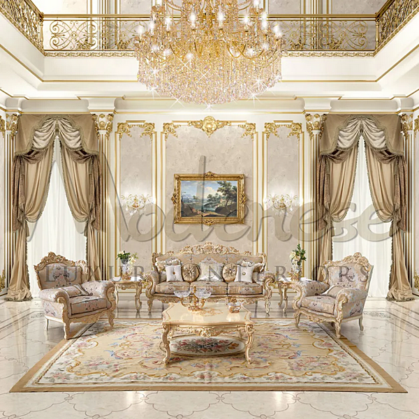 Кресло с подлокотниками из ткани Modenese Luxury Interiors 15417 фабрика MODENESE GASTONE из Италии. Фото №5