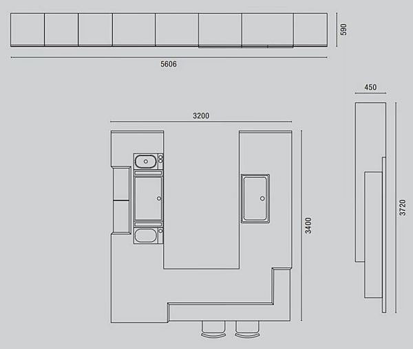 Современная деревянная кухня Old Line коллекции Contemporary 3.0 фабрика Oldline из Италии. Фото №12
