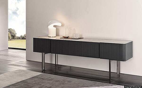 Тумба MINOTTI Lou "Sideboard" Christophe Delcourt фабрика Minotti из Италии. Фото №21