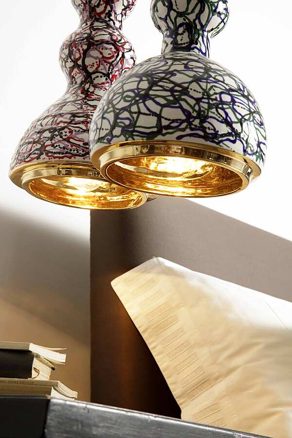 ALLEGRA - серия керамических подвесок, окрашенных глазурью  SIGMA L2  7308/DE/B фабрика SIGMA L2 из Италии. Фото №3