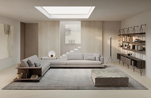 Настенная книжная полка из дерева Frigerio AMY 16700+16701+16702 фабрика Frigerio из Италии. Фото №3