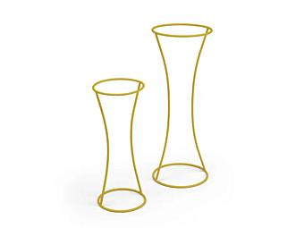 Металлическая ваза EGOITALIANO Eva 8031