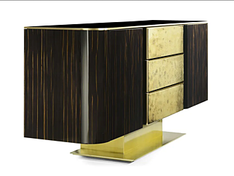 Деревянный боковой шкаф с ящиками MARIONI Vincent 02728G фабрика MARIONI из Италии