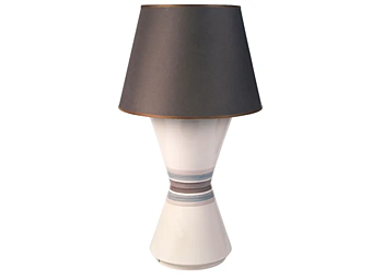 Настольная лампа из керамики ручной работы океан L_Antica Deruta OC/011/L/50