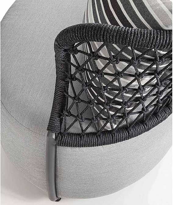 Кресло из металла и уличной ткани ARREX 1824/5 фабрика ARREX из Италии. Фото №2