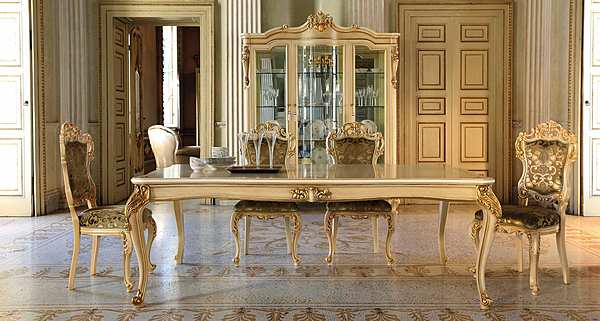 Стол MARZORATI  LOUVRE TAVOLO RETTANGOLARE  фабрика MARZORATI из Италии. Фото №1