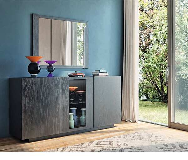 Зеркало с рамой из массива дерева BELLUTTI 1306T. 1307T фабрика BELLUTTI из Италии. Фото №3