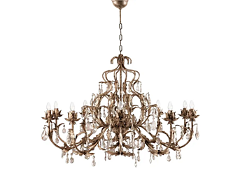 Металлическая люстра Charlotte Abrissi 10619 фабрика ABRISSI из Италии