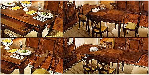 Стол GNOATO FRATELLI 8232 фабрика GNOATO FRATELLI из Италии. Фото №1