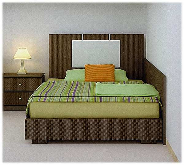 Кровать LOOM ITALIA APL28+ATL47+ALS1 фабрика LOOM ITALIA из Италии. Фото №1